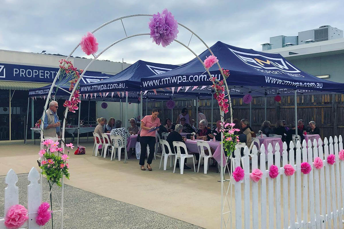 Printed Outdoor Dining Marquees