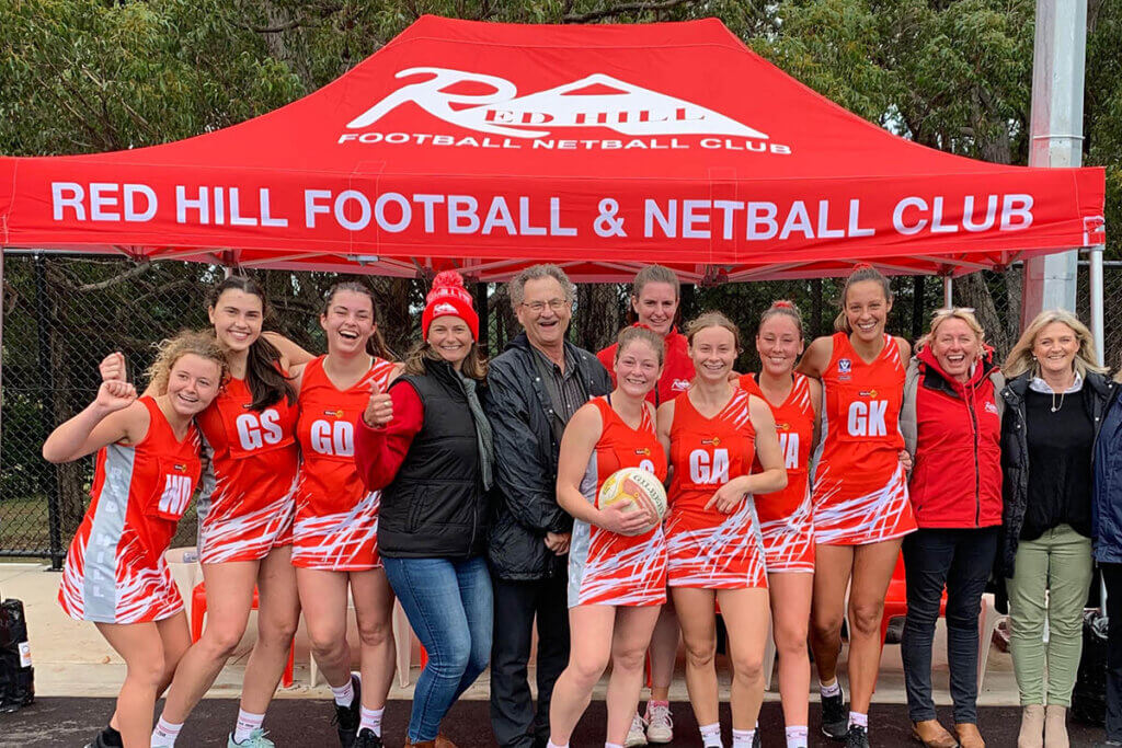 Gallery - Netball Club Marquee